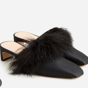 Brand new feather jcrew Layla mule size 7
